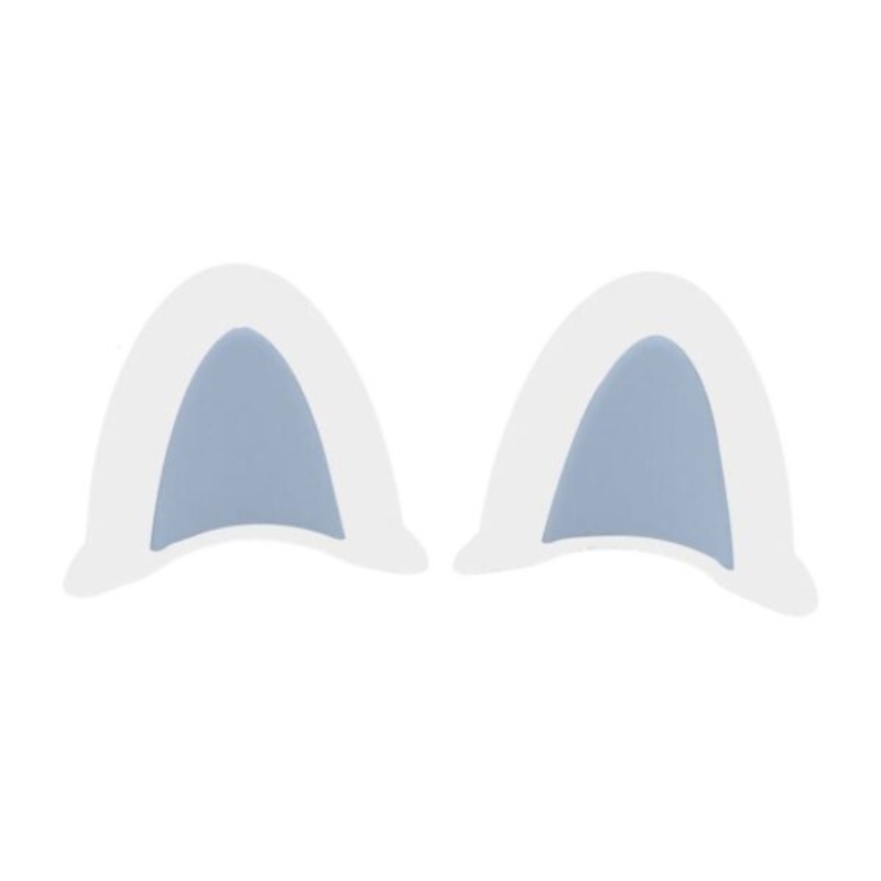 [CHÍNH HÃNG] Phụ kiện tai mèo 2 màu gắn mũ bảo hiểm trang trí siêu dễ thương, thời trang, đáng yêu vô hạn (bộ 2 cái)