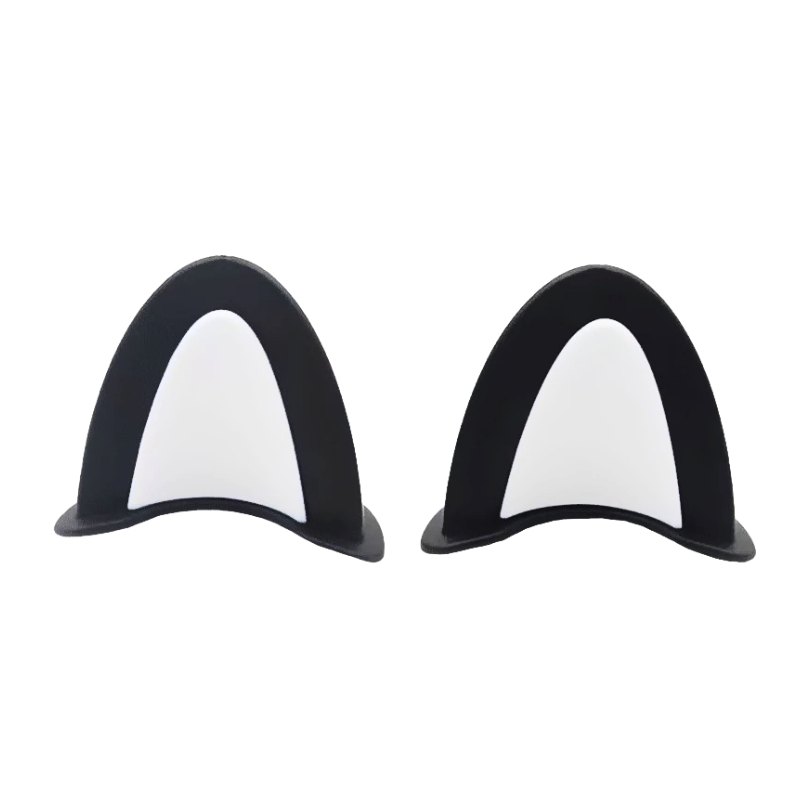 [CHÍNH HÃNG] Phụ kiện tai mèo 2 màu gắn mũ bảo hiểm trang trí siêu dễ thương, thời trang, đáng yêu vô hạn (bộ 2 cái)