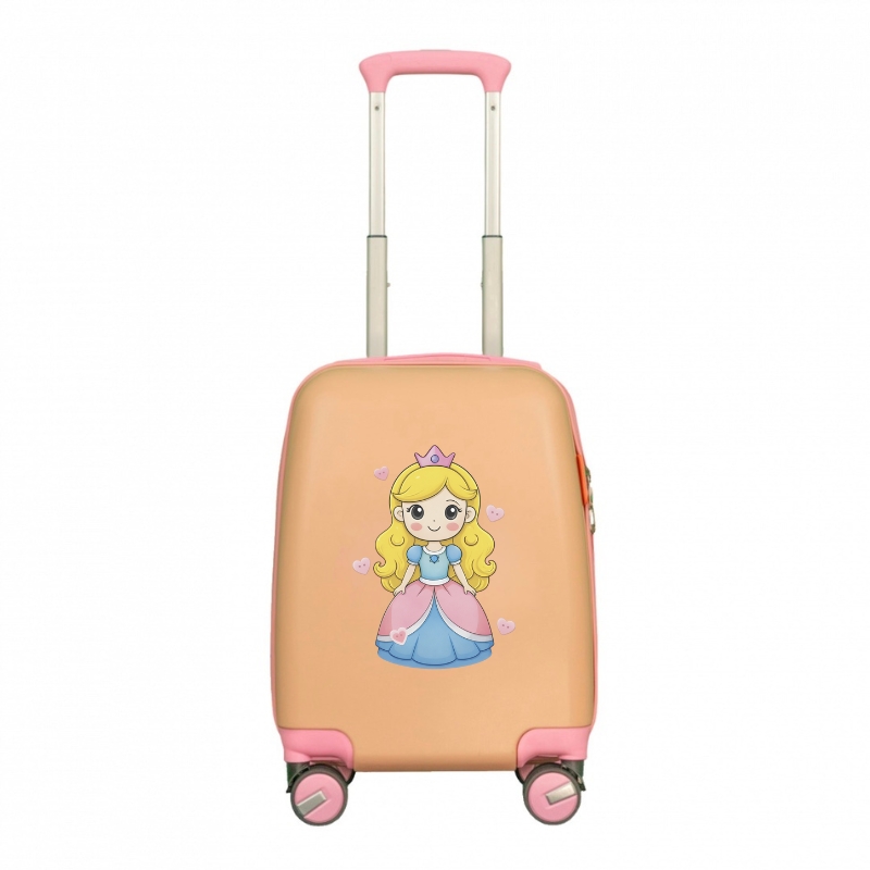 [CHÍNH HÃNG] Vali kéo nhựa trẻ em HÙNG PHÁT PIKA 876 - Đáng yêu, khoang chứa rộng, bánh xe xoay 360 độ, an toàn, bền bỉ