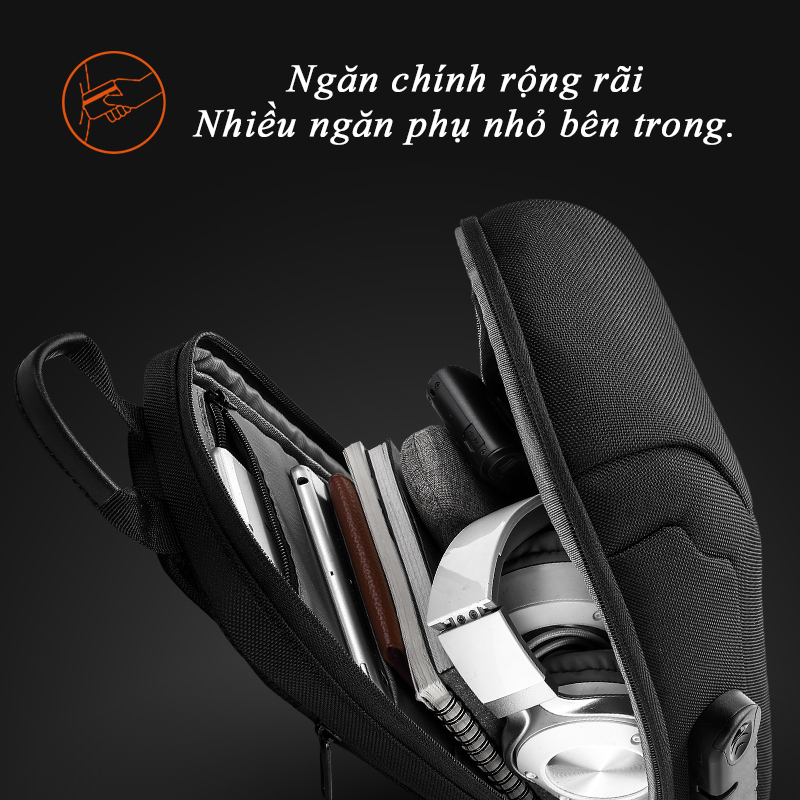 Balo Một Quai Khóa Số Thông Minh 10 inch ReeYee RY208B