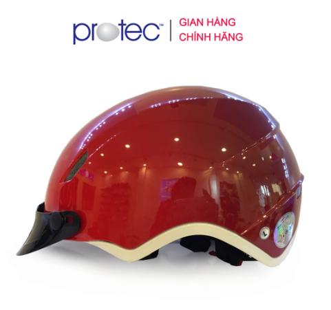 Mũ bảo hiểm thời trang siêu nhẹ Protec IM01, nặng chỉ 415g, mẫu mới, an toàn gấp bội