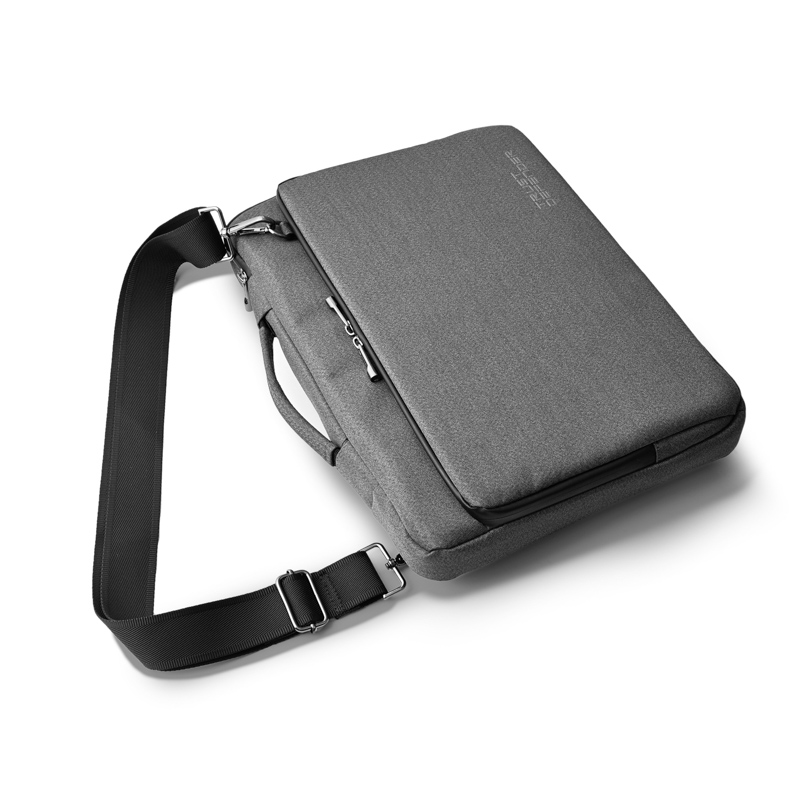 Túi chống sốc laptop 15.6 inch MR VUI 012 siêu nhẹ có dây đeo, vải trượt nước - Màu đen, xanh navy, xám