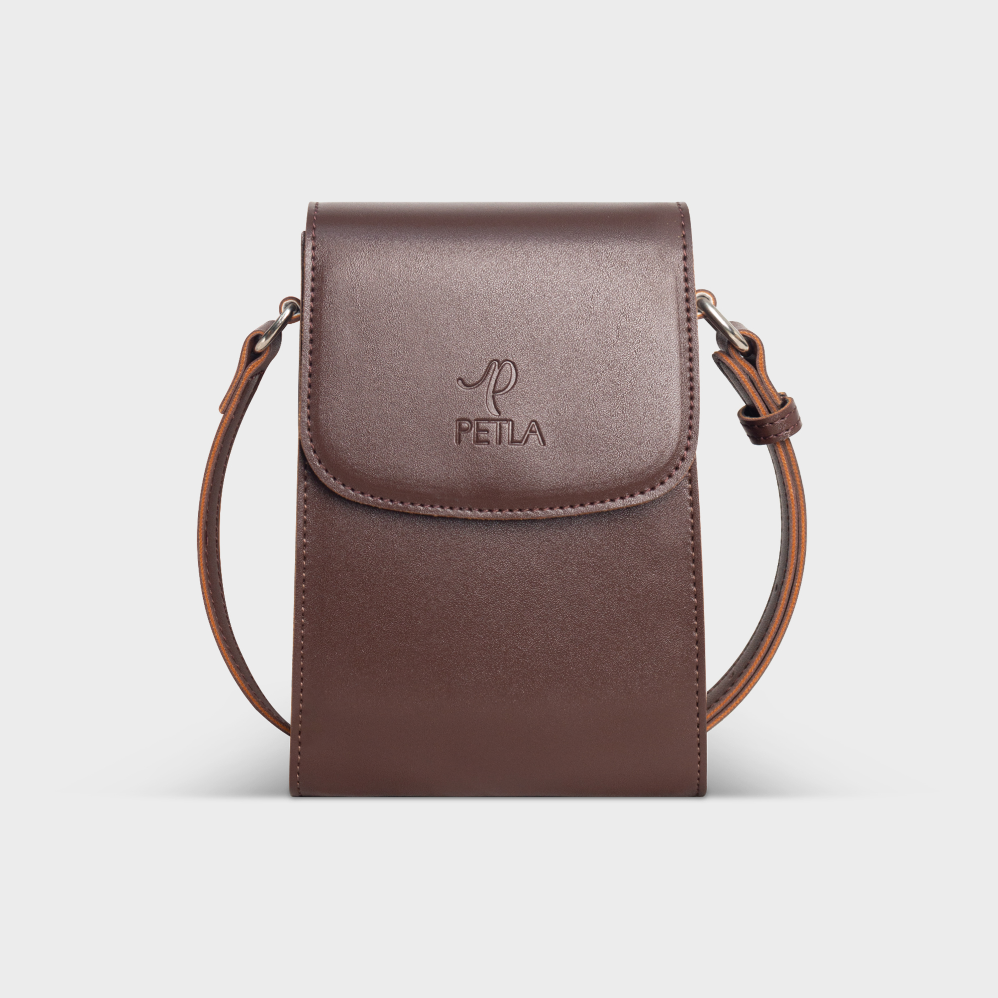 Túi đeo chéo da mini cho nữ PETLA LN17 - Đựng phụ kiện nhỏ gọn, thời trang, chống thấm