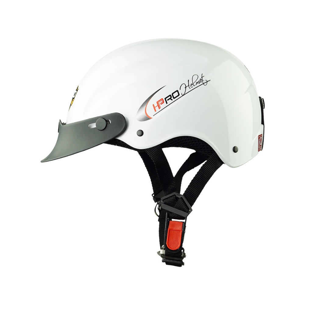 Mũ bảo hiểm 1/2 đầu HPRO HP01 không kính - MBH nửa đầu cứng cáp, bảo vệ trước va đập, bền màu