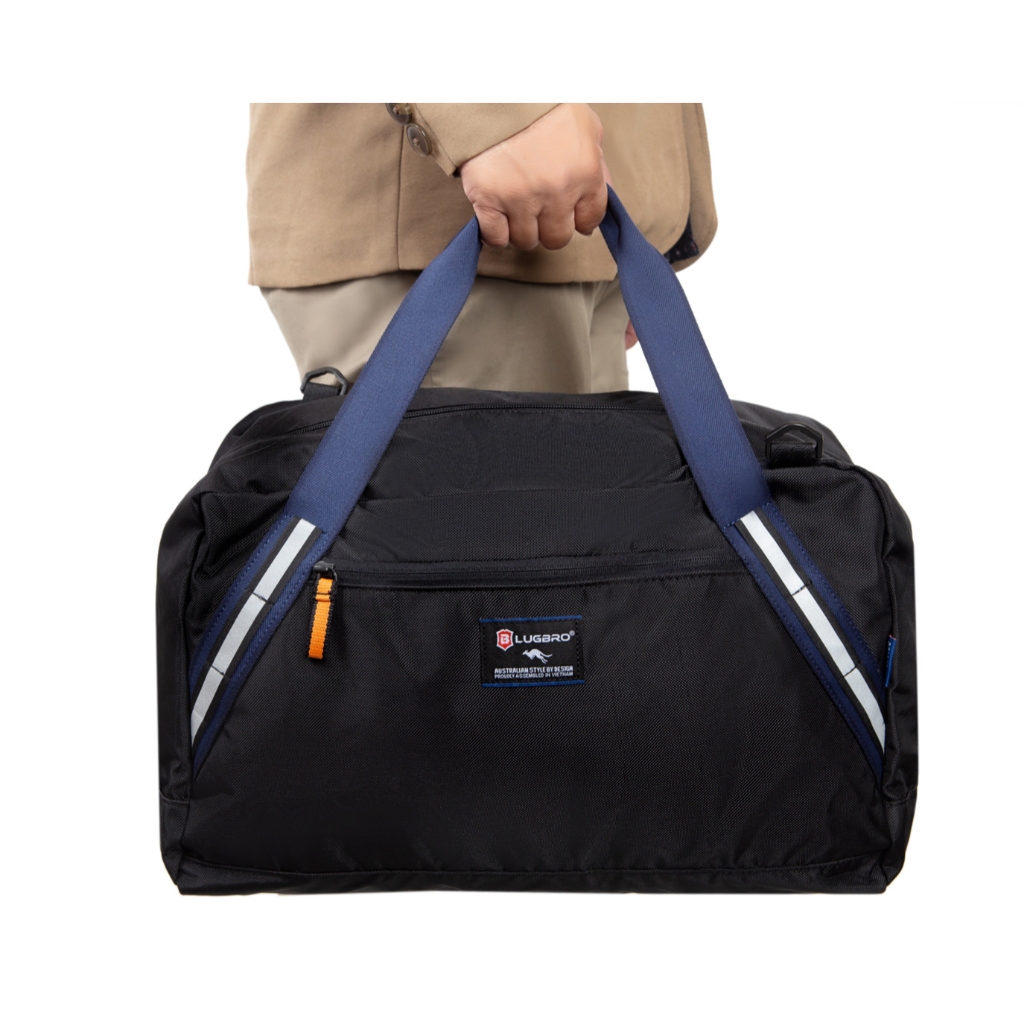 Túi du lịch gấp gọn LUGBRO Compact Bag siêu tiện ích, chất liệu trượt nước, dày dặn, chắc chắn