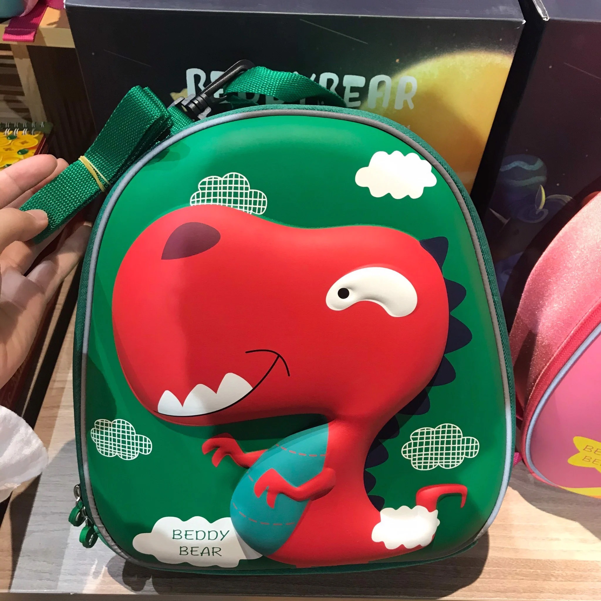 Balo Mẫu Giáo Chống Thất Lạc Cho Bé BEDDYBEAR Khủng Long BJX-ZS-002-KHUNGLONG