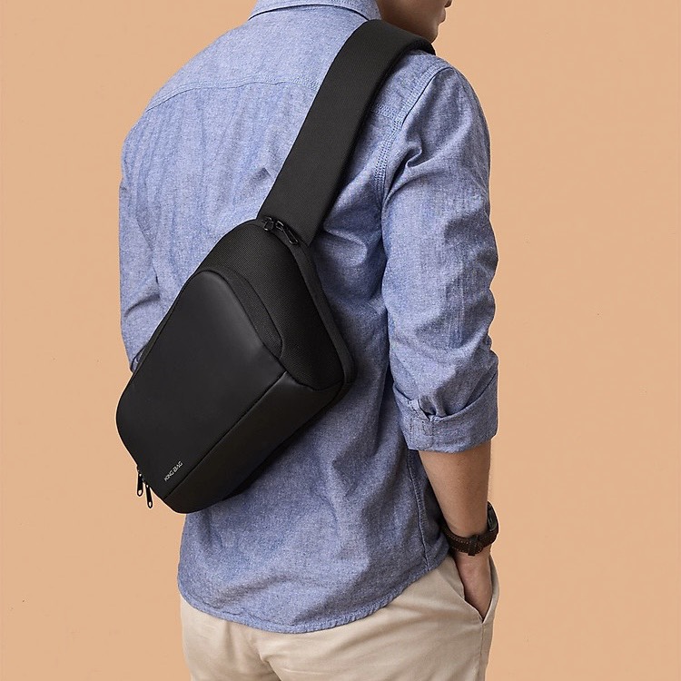 Túi Đeo Chéo KINGBAG ORI Vải Trượt Nước, Khóa Kéo Tốt, Nhiều Ngăn Tiện Dụng