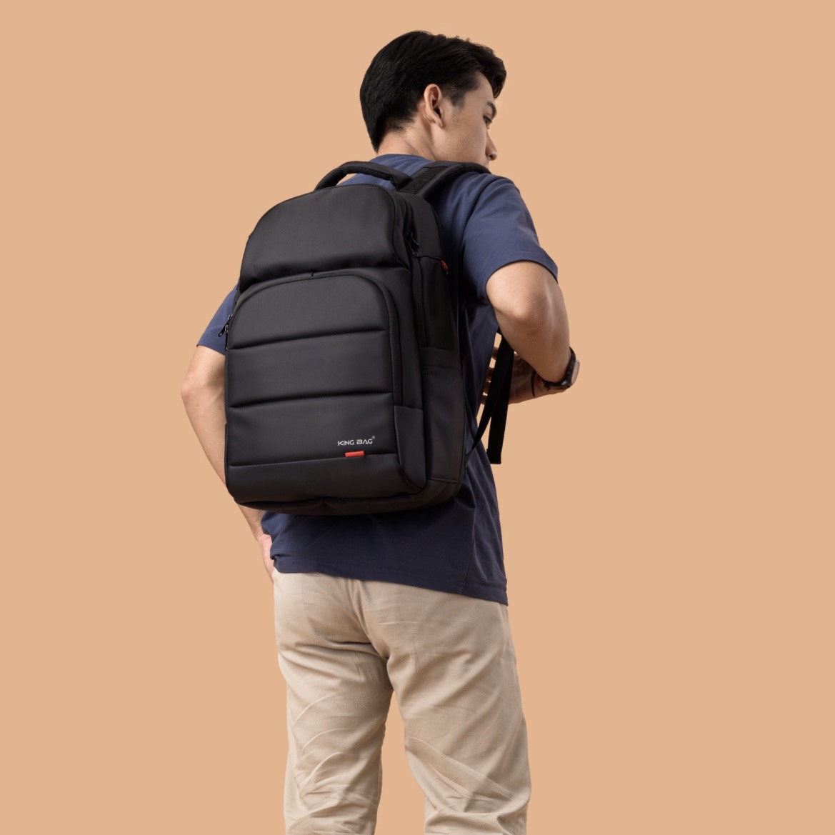 Balo Du Lịch Laptop 15.6 inch Cao Cấp KINGBAG MARCUS