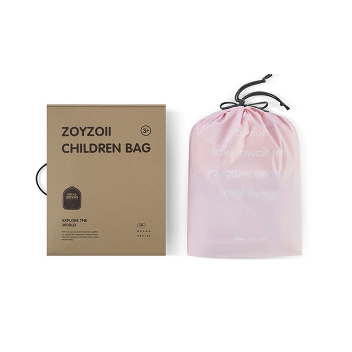 Balo Mẫu Giáo Tiểu Học Lớp 1-3 ZOY ZOII / BEDDYBEAR B19 Cho Bé Trai Bé Gái