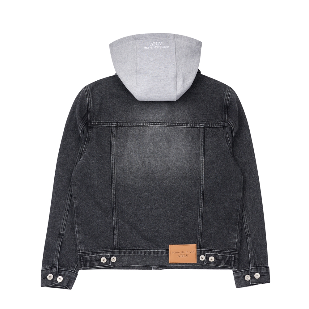 Aggregate more than 148 denim jacket with cotton sleeves super hot