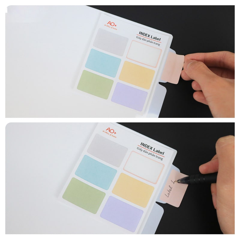 Giấy Dán Phân Trang, Note Ghi Chú