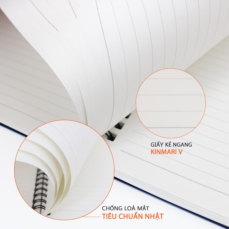 Sổ tay A5 - Giấy Nhật Bản
