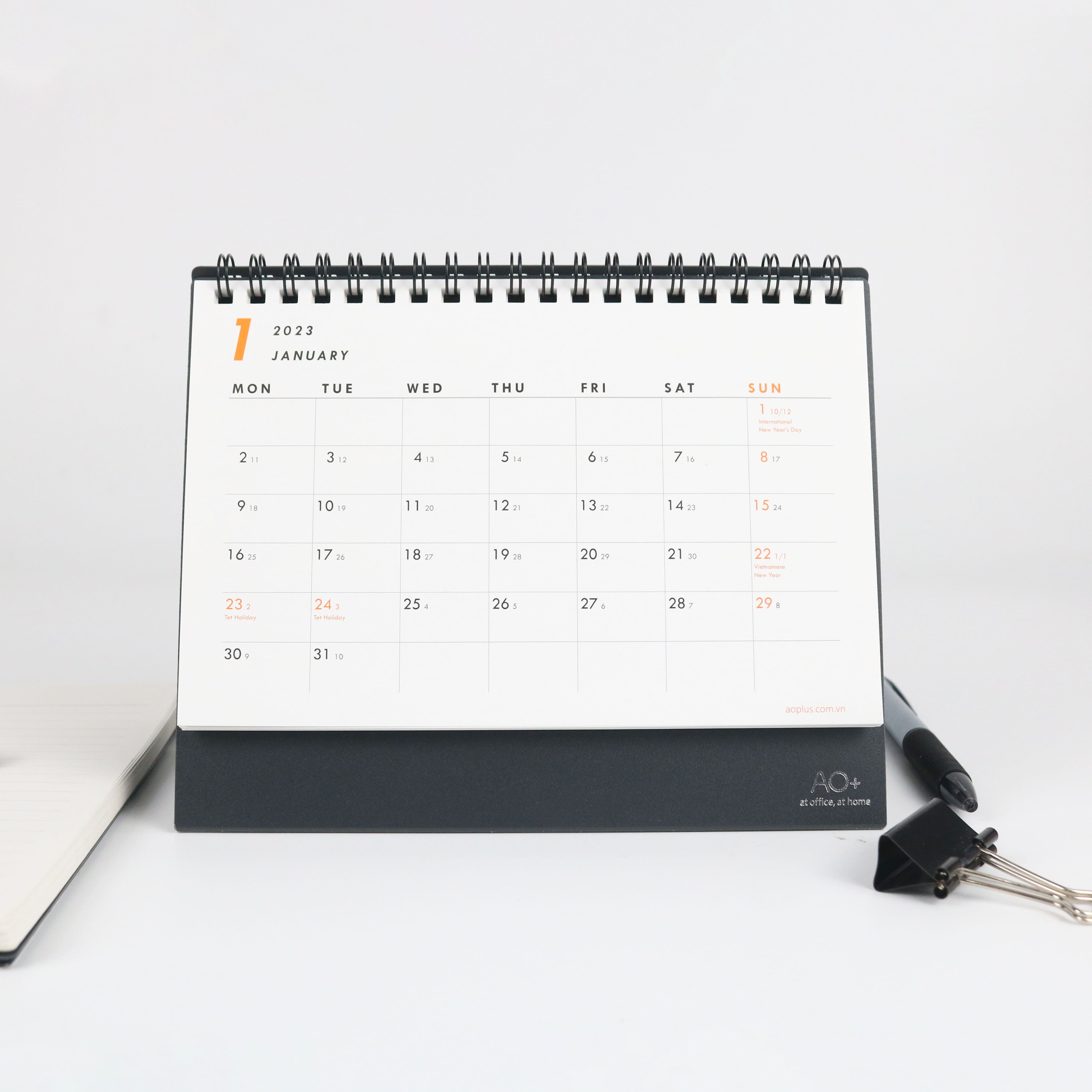 Lịch Để Bàn 2023 Tiện Lợi, Thanh Lịch 6 Màu