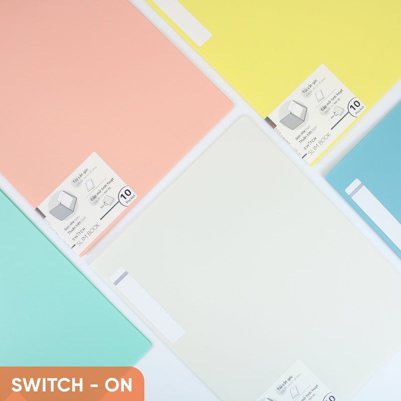 Bìa Lá Slim Book Switch ON WD631