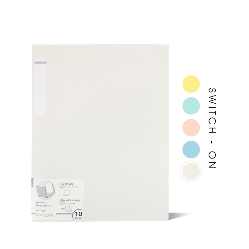 Bìa Lá Slim Book Switch ON WD631