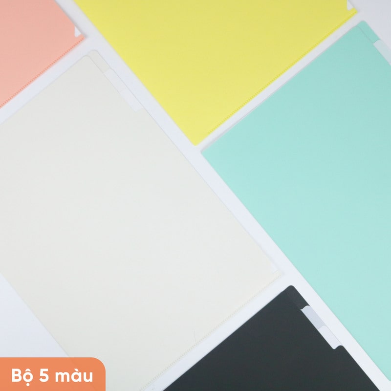 Bìa Lá 3 Ngăn Phân Trang A4