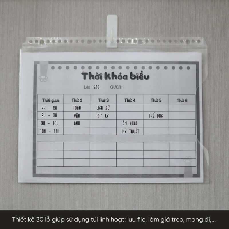 Bìa Lỗ Sumo (Túi Sơ Mi)