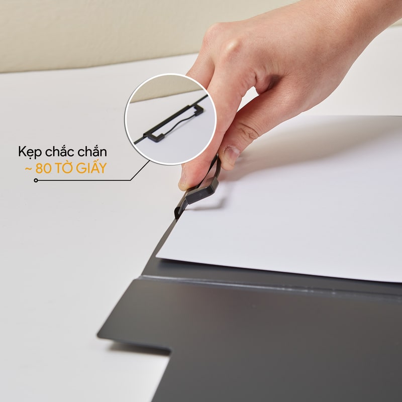 Bìa Kẹp Trình Ký Đôi Nhựa PP WB420