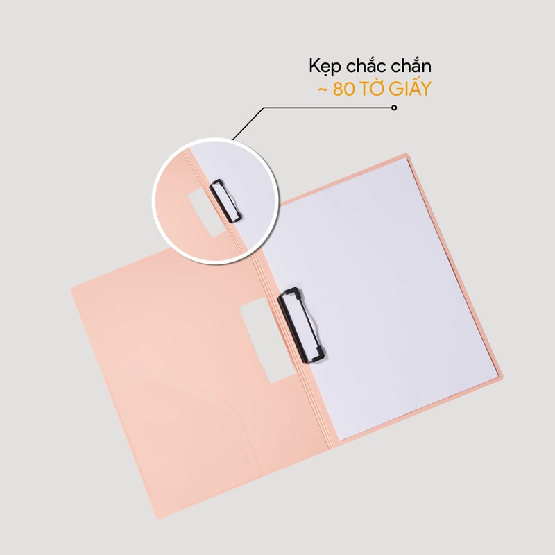 Bìa Kẹp Tài Liệu Trình Ký Ngang A4