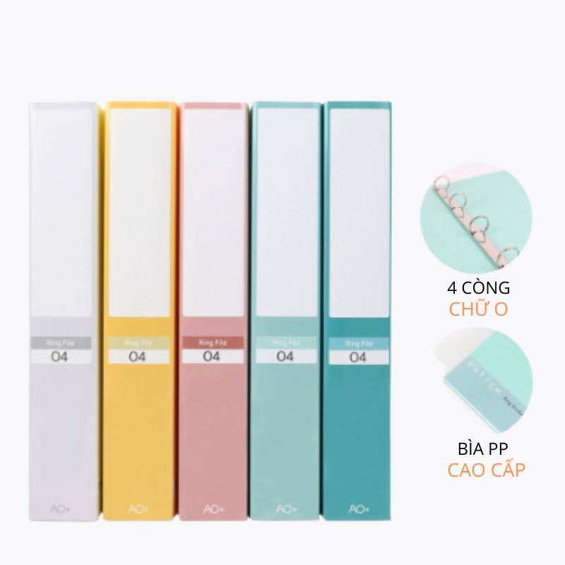 Bìa Còng O4 Switch ON