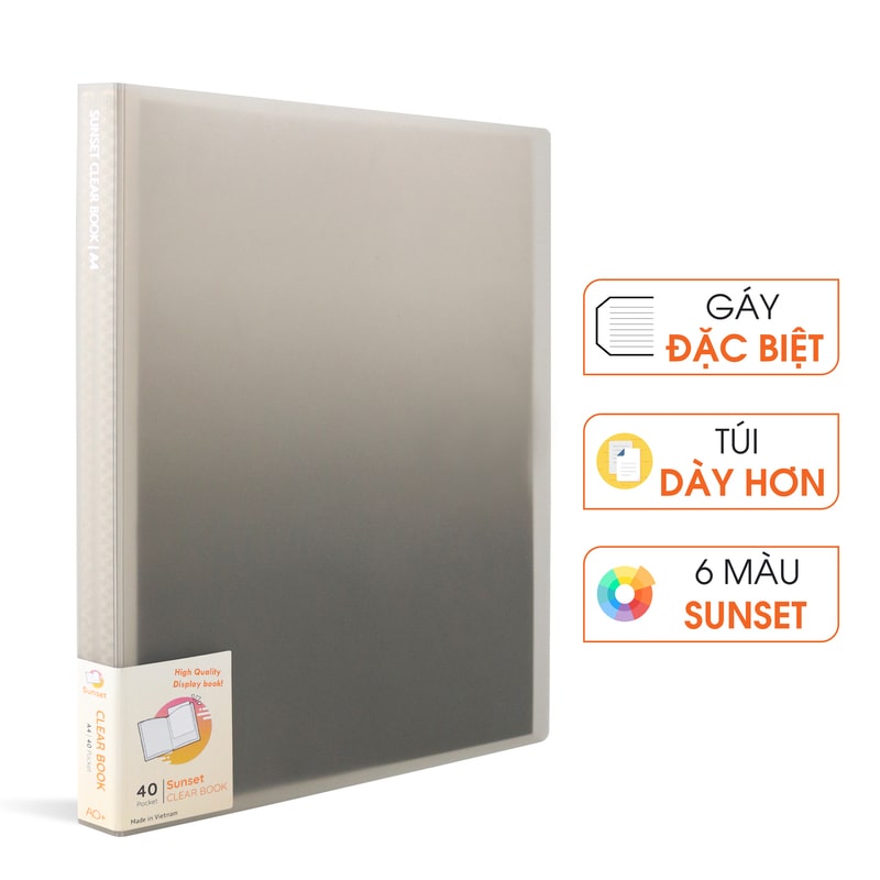 Bìa Lá Sunset Đổi Màu Thông Minh