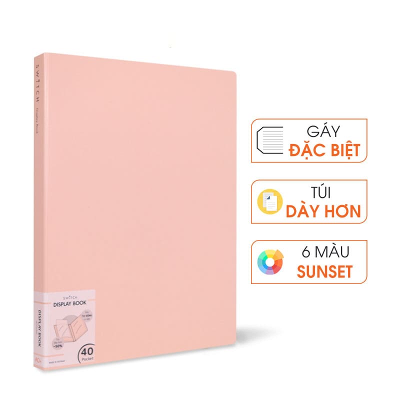 Bìa Lá A4 Switch ON