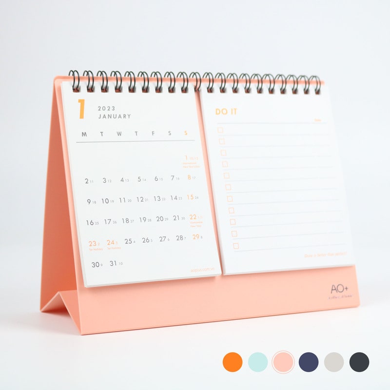 Lịch Todo Lập Kế hoạch, Làm Quà Biếu Tặng 2023