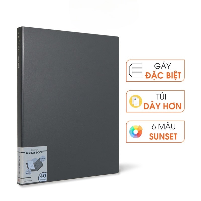 Bìa Lá A4 Switch OFF