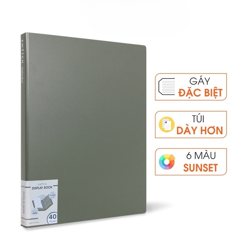 Bìa Lá A4 Switch OFF