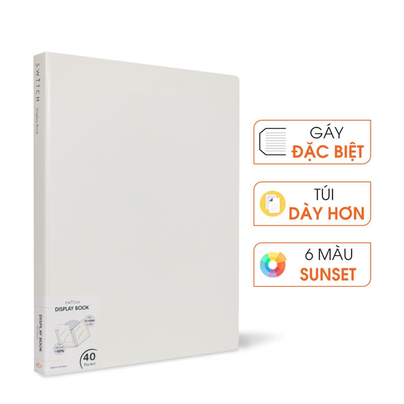 Bìa Lá A4 Switch ON