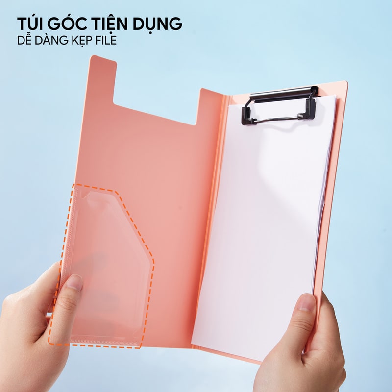 Bìa Kẹp Trình Ký Đôi Nhiều Màu WB520