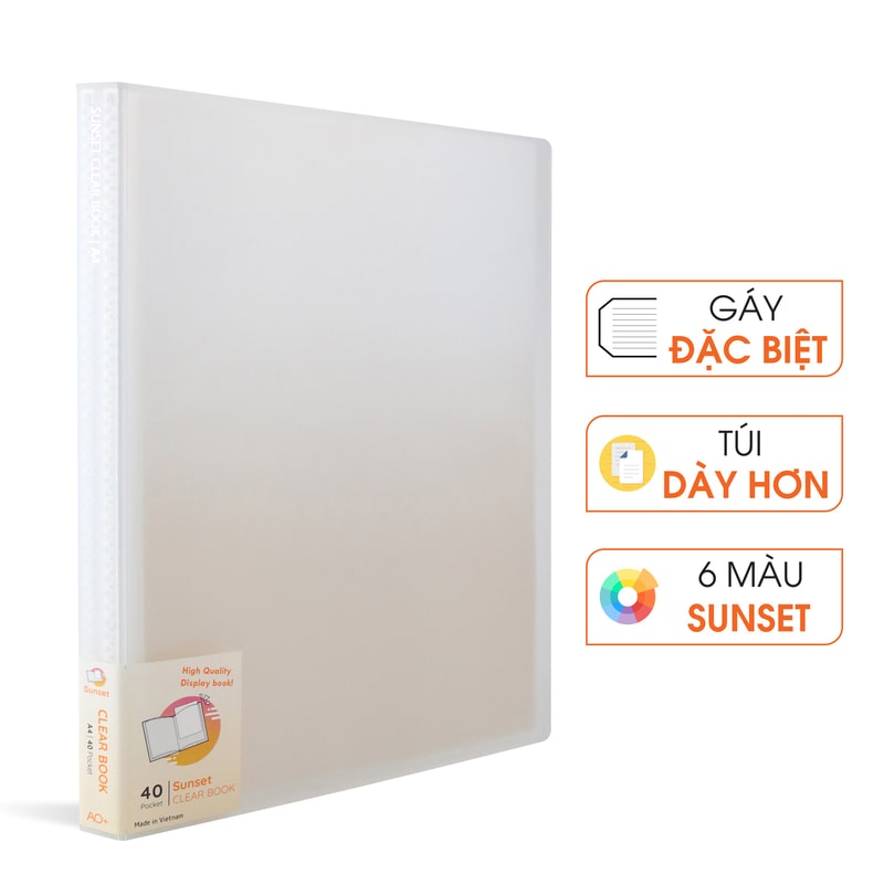 Bìa Lá Sunset Đổi Màu Thông Minh