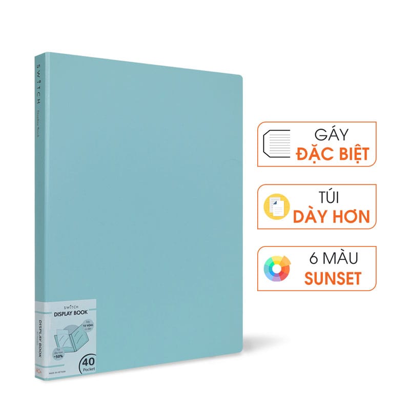 Bìa Lá A4 Switch ON