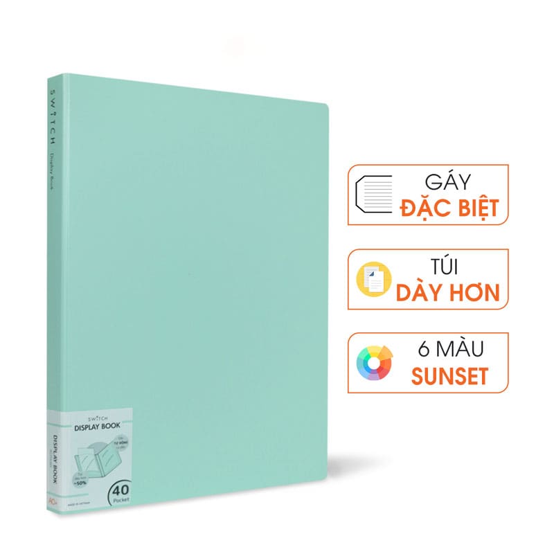 Bìa Lá A4 Switch ON