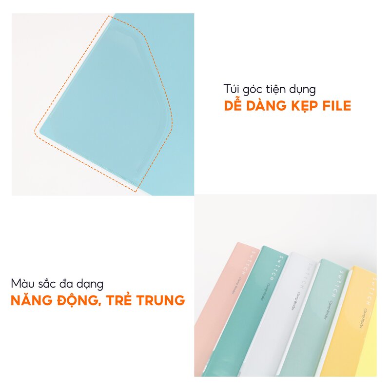 Bìa Kẹp File Tài Liệu A4 ON