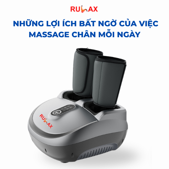 Những Lợi Ích Bất Ngờ Của Việc Massage Chân Mỗi Ngày - Bí Quyết Giúp Cơ Thể Khỏe Mạnh Từ “Gốc”