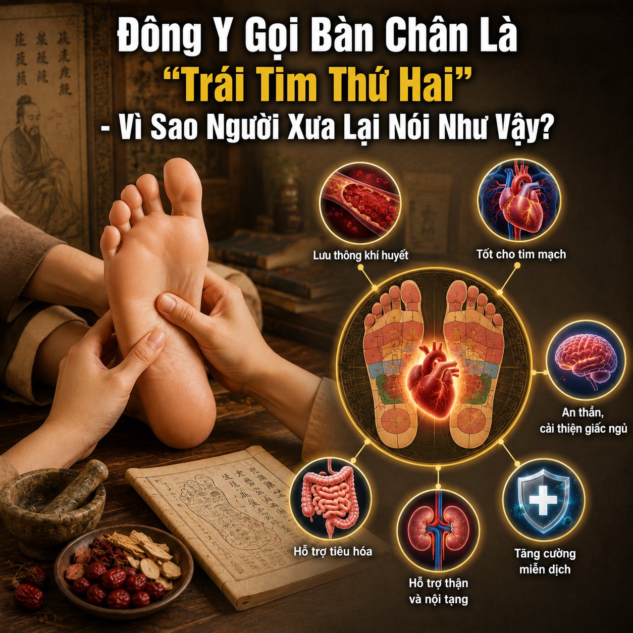 Đông Y Gọi Bàn Chân Là 