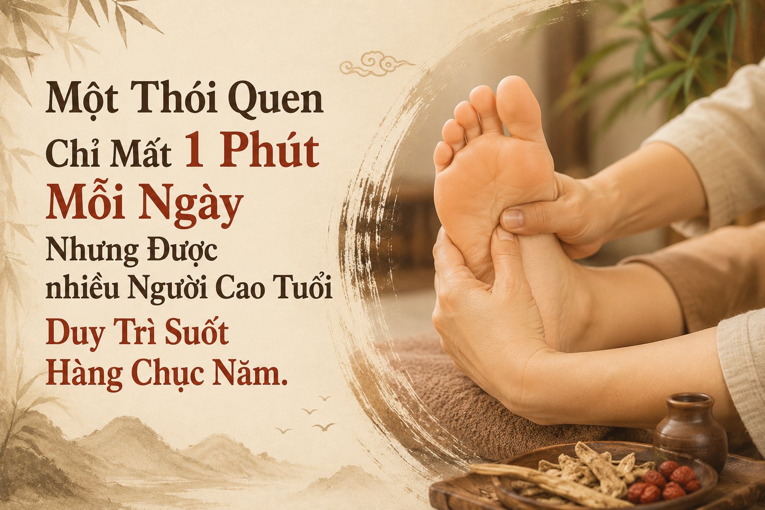 Một Thói Quen Chỉ Mất 1 Phút Mỗi Ngày Nhưng Được nhiều Người Cao Tuổi Duy Trì Suốt Hàng Chục Năm