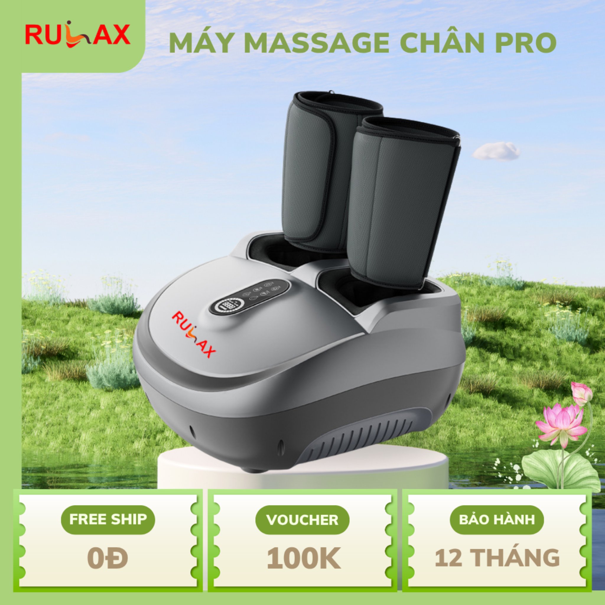 5 Lợi ích khi dùng máy mát xa chân mỗi ngày