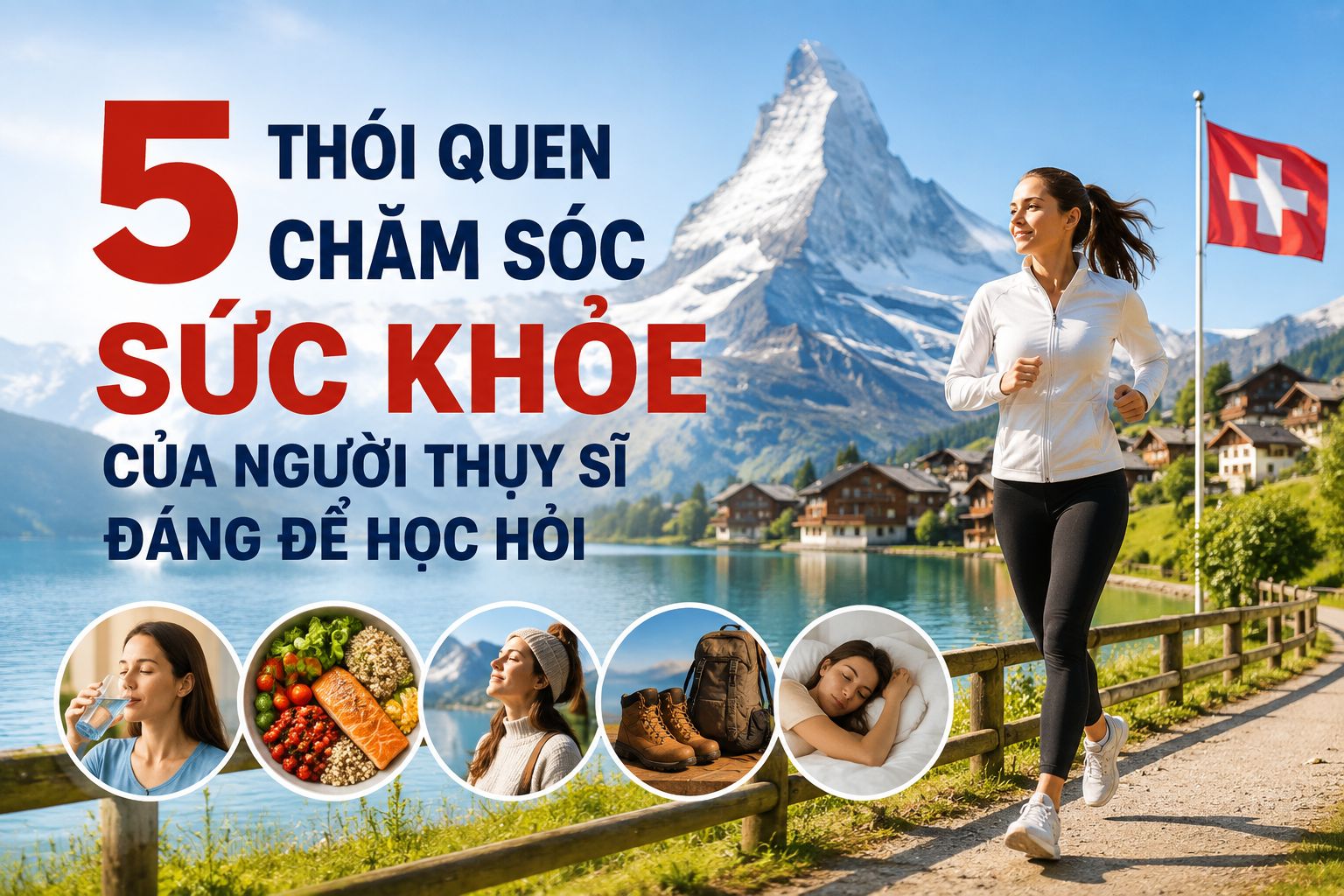 5 Thói Quen Chăm Sóc Sức Khỏe Của Người Thụy Sĩ Đáng Để Học Hỏi