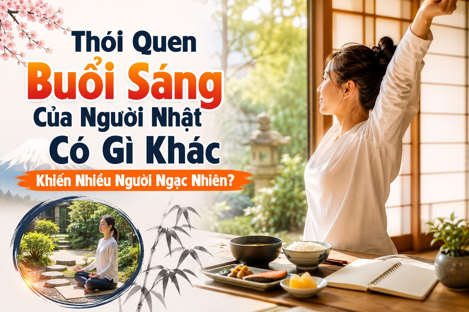 Thói Quen Buổi Sáng Của Người Nhật Có Gì Khác Khiến Nhiều Người Ngạc Nhiên?