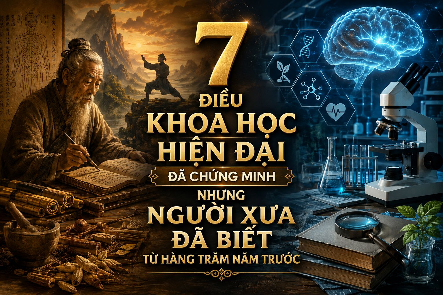 7 Điều Khoa Học Hiện Đại Đã Chứng Minh Nhưng Người Xưa Đã Biết Từ Hàng Trăm Năm Trước