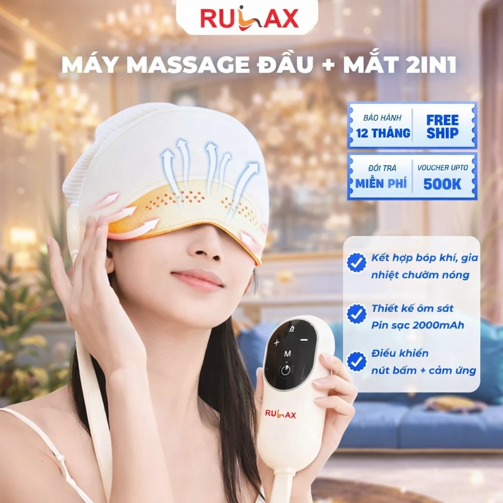 Tại Sao Máy Mát Xa Đầu Là Giải Pháp Tuyệt Vời Cho Những Cơn Đau Đầu?