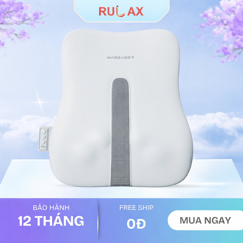 Máy massage lưng có tác dụng gì? Có giảm đau nhức, mệt mỏi?