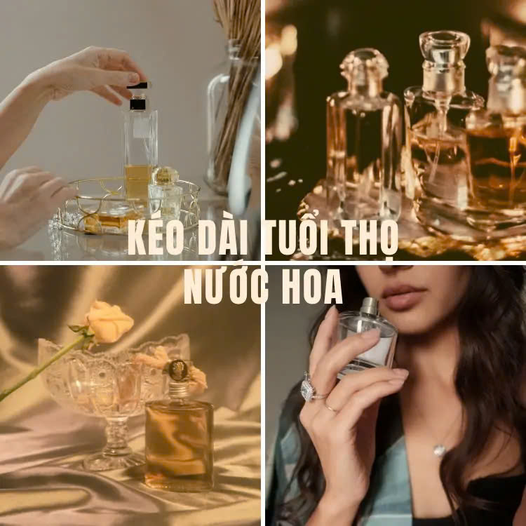 kéo dài tuổi thọ của nước hoa
