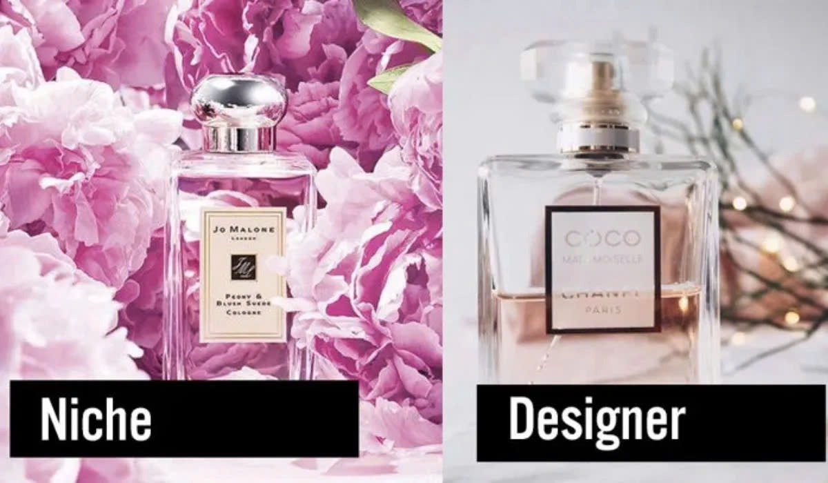 Sự khác biệt giữa nước hoa Designer và nước hoa Niche?