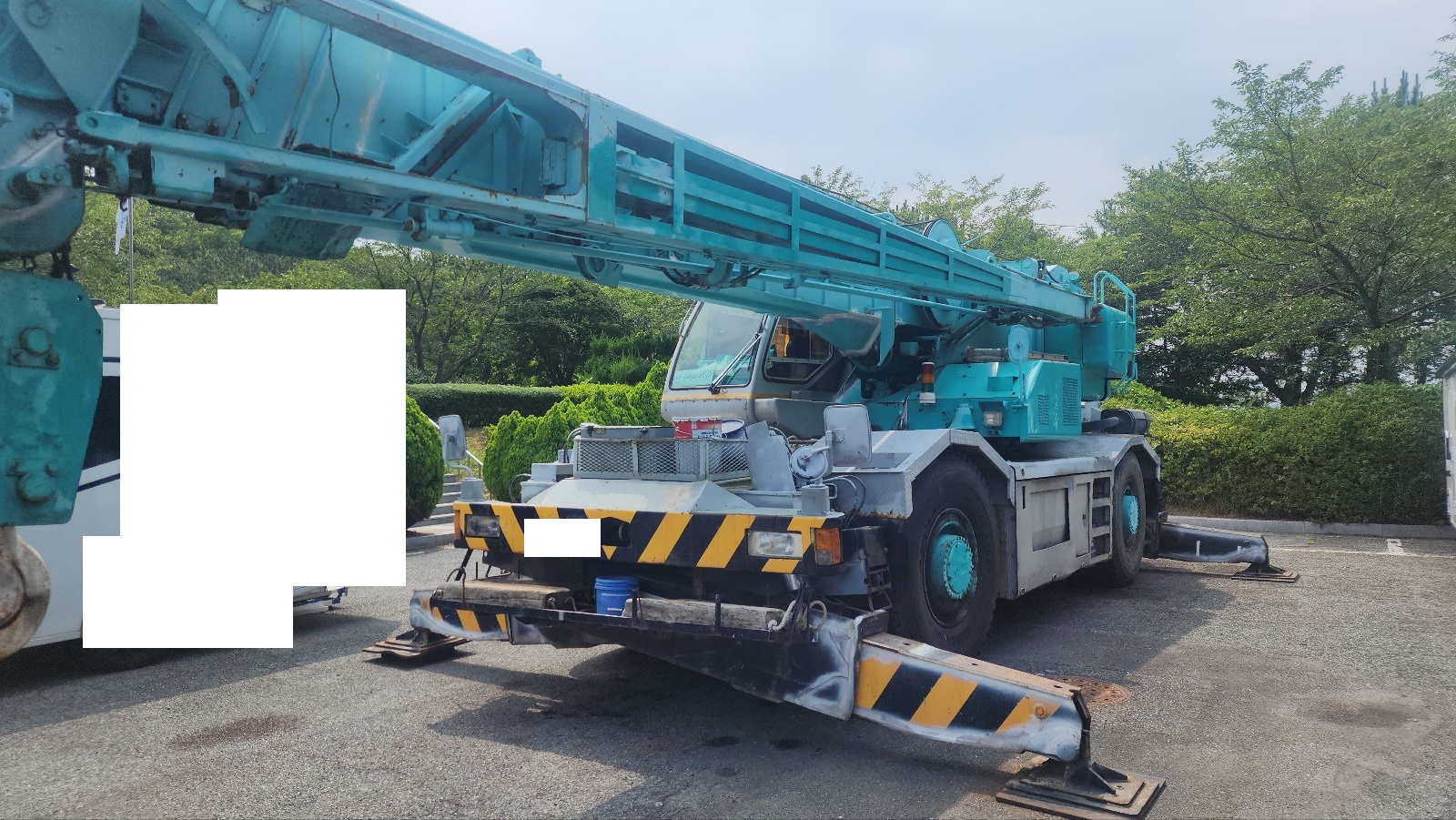 Xe cẩu bánh lốp 45 tấn Kobelco RK450-2 (1994) nhập khẩu từ Nhật Bản