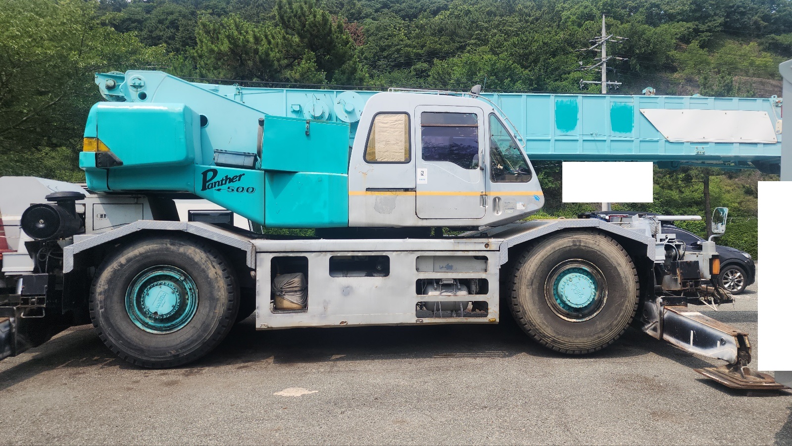 Xe cẩu bánh lốp 45 tấn Kobelco RK450-2 (1994) nhập khẩu từ Nhật Bản