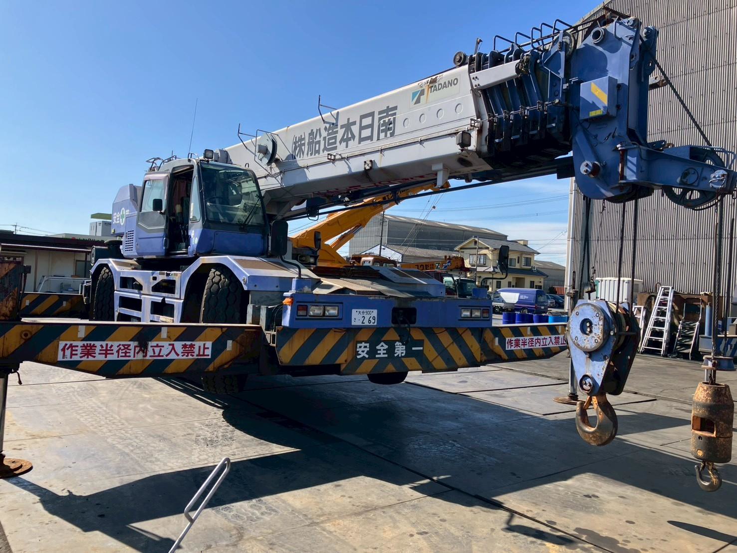 Xe cẩu bánh lốp 50 tấn Tadano GR500N-1 (2006) nhập Nhật Bản