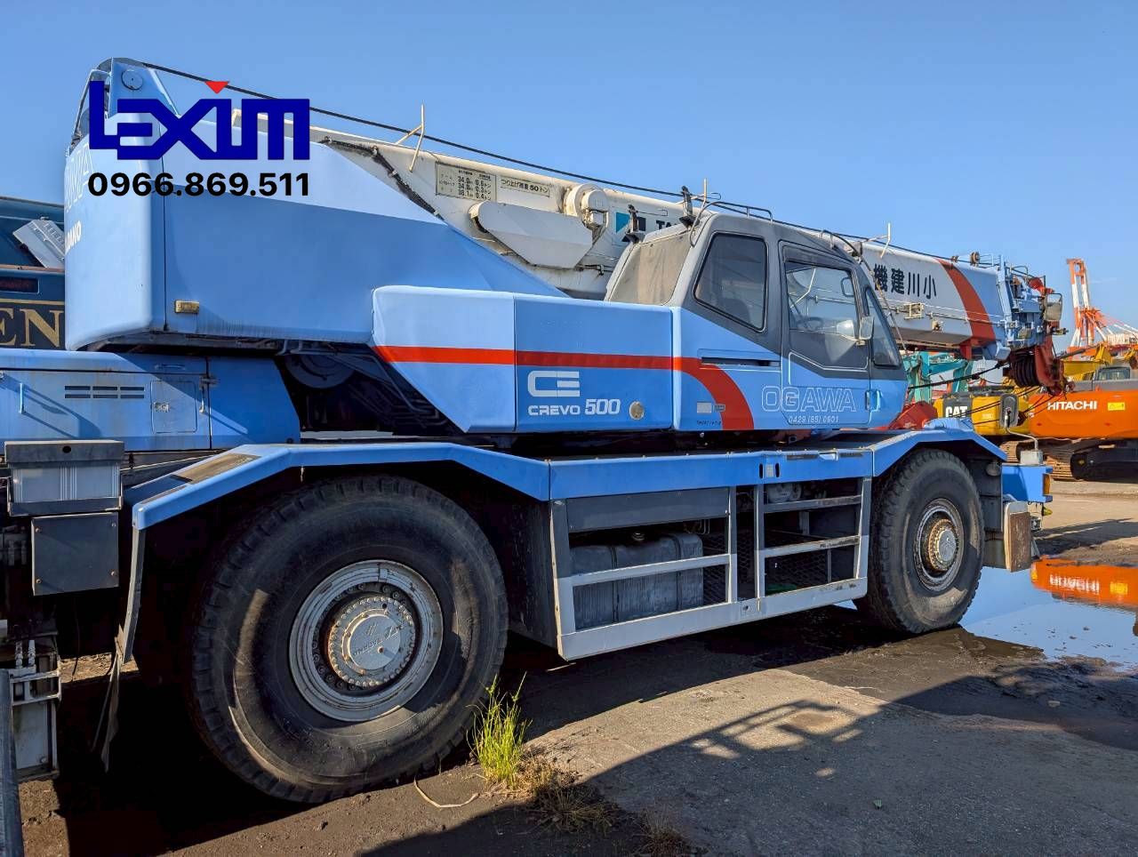 Xe cẩu bánh lốp 50 tấn Tadano TR500M-1 (1999) nhập khẩu từ Nhật Bản